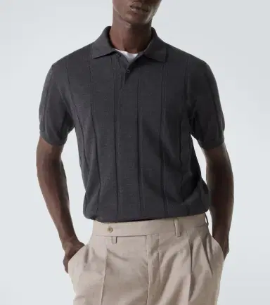 Canali Virgin wool polo sweater | Thumbnail 3 Canali Virgin wool polo sweater | Thumbnail 3