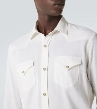 Canali Cotton and cashmere shirt | Thumbnail 2 Canali Cotton and cashmere shirt | Thumbnail 2