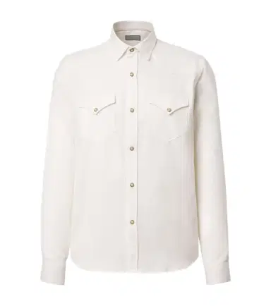 Canali Cotton and cashmere shirt | Thumbnail 1 Canali Cotton and cashmere shirt | Thumbnail 1