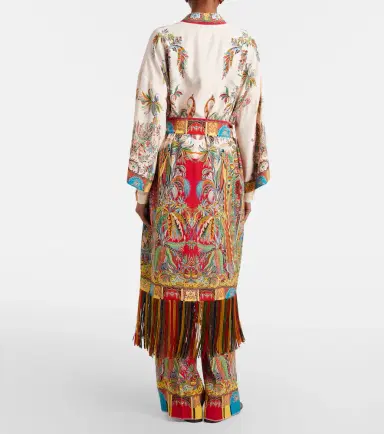 Etro Paisley silk kaftan | Thumbnail 5 Etro Paisley silk kaftan | Thumbnail 5
