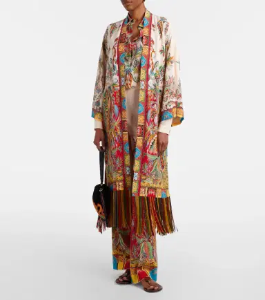 Etro Paisley silk kaftan | Thumbnail 6 Etro Paisley silk kaftan | Thumbnail 6