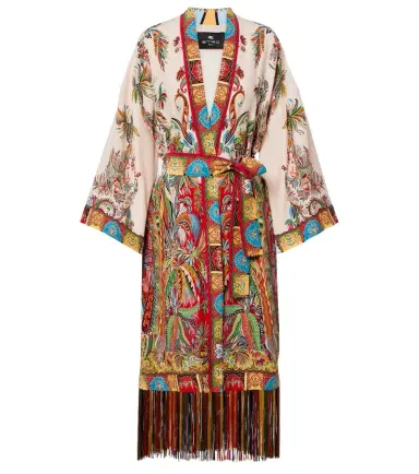 Etro Paisley silk kaftan | Thumbnail 1 Etro Paisley silk kaftan | Thumbnail 1