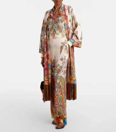 Etro Printed silk palazzo pants | Thumbnail 2 Etro Printed silk palazzo pants | Thumbnail 2