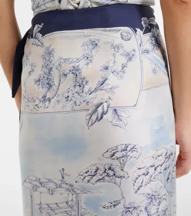 Ferragamo Printed silk wrap skirt | Thumbnail 4 Ferragamo Printed silk wrap skirt | Thumbnail 4