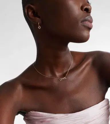 Sophie Bille Brahe Love 18kt gold necklace with diamonds | Thumbnail 4 Sophie Bille Brahe Love 18kt gold necklace with diamonds | Thumbnail 4