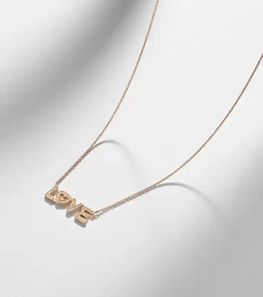Sophie Bille Brahe Love 18kt gold necklace with diamonds | Thumbnail 6 Sophie Bille Brahe Love 18kt gold necklace with diamonds | Thumbnail 6