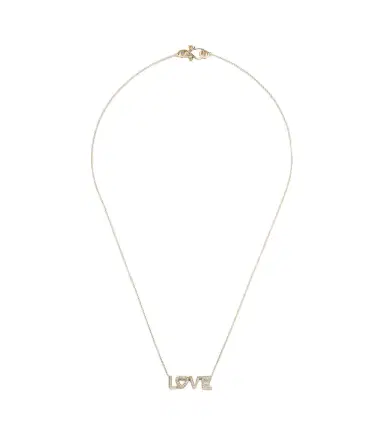 Sophie Bille Brahe Love 18kt gold necklace with diamonds | Thumbnail 1 Sophie Bille Brahe Love 18kt gold necklace with diamonds | Thumbnail 1