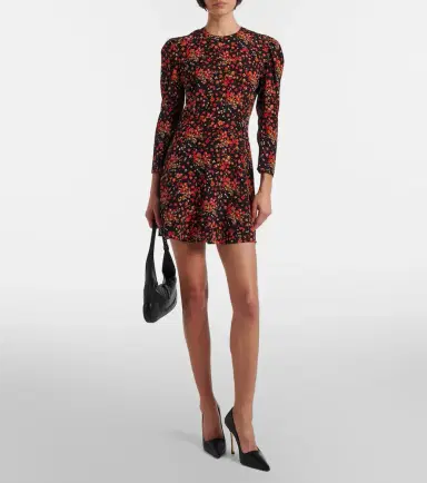Gucci Floral silk minidress | Thumbnail 2 Gucci Floral silk minidress | Thumbnail 2
