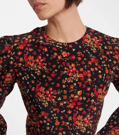 Gucci Floral silk minidress | Thumbnail 3 Gucci Floral silk minidress | Thumbnail 3