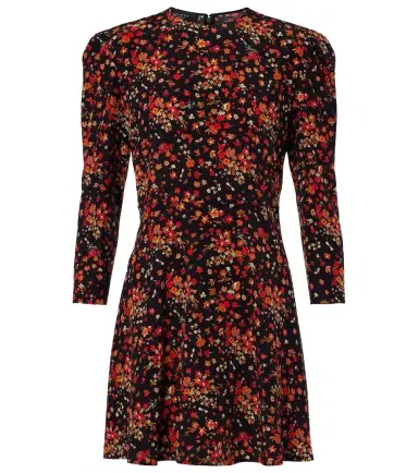Gucci Floral silk minidress | Thumbnail 1 Gucci Floral silk minidress | Thumbnail 1