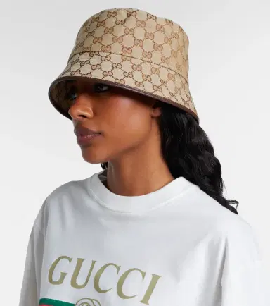 Gucci GG Canvas bucket hat | Thumbnail 4 Gucci GG Canvas bucket hat | Thumbnail 4