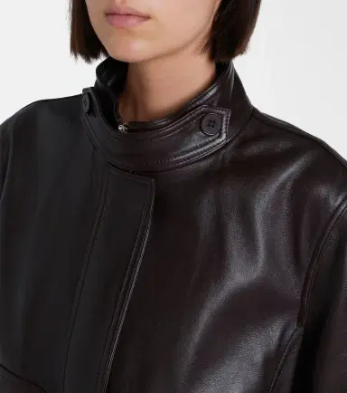 Nour Hammour Rios leather jacket | Thumbnail 3 Nour Hammour Rios leather jacket | Thumbnail 3
