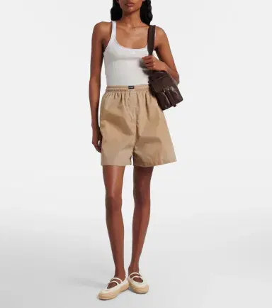 Prada Leather and raffia Mary Jane flats | Thumbnail 5 Prada Leather and raffia Mary Jane flats | Thumbnail 5