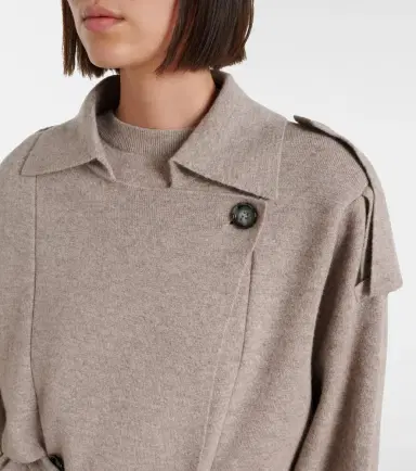 Jardin des Orangers Cropped wool and cashmere trench coat | Thumbnail 3 Jardin des Orangers Cropped wool and cashmere trench coat | Thumbnail 3
