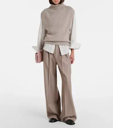 Jardin des Orangers Turtleneck wool and cashmere sweater vest | Thumbnail 4 Jardin des Orangers Turtleneck wool and cashmere sweater vest | Thumbnail 4