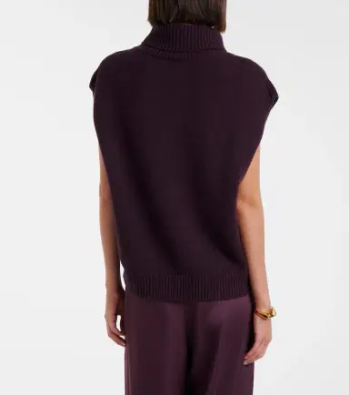 Jardin des Orangers Turtleneck wool and cashmere sweater vest | Thumbnail 2 Jardin des Orangers Turtleneck wool and cashmere sweater vest | Thumbnail 2