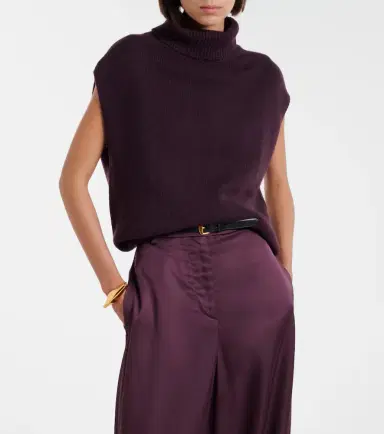 Jardin des Orangers Turtleneck wool and cashmere sweater vest | Thumbnail 5 Jardin des Orangers Turtleneck wool and cashmere sweater vest | Thumbnail 5