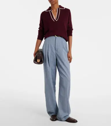 Jardin des Orangers Wool and cashmere polo sweater | Thumbnail 2 Jardin des Orangers Wool and cashmere polo sweater | Thumbnail 2