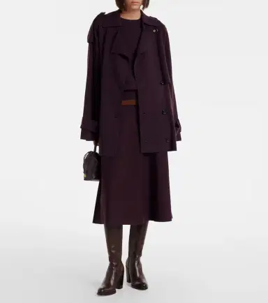 Jardin des Orangers Cropped wool and cashmere trench coat | Thumbnail 7 Jardin des Orangers Cropped wool and cashmere trench coat | Thumbnail 7