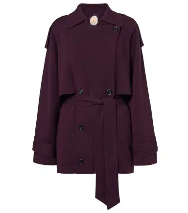 Jardin des Orangers Cropped wool and cashmere trench coat | Thumbnail 1 Jardin des Orangers Cropped wool and cashmere trench coat | Thumbnail 1