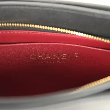Chanel Chanel "Chic Studs" Clutch Bag Black Lambskin Gold Hardware | Thumbnail 11 Chanel Chanel "Chic Studs" Clutch Bag Black Lambskin Gold Hardware | Thumbnail 11
