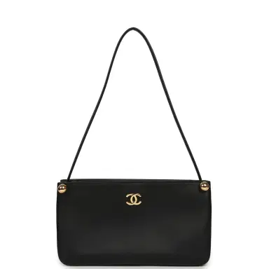 Chanel Chanel "Chic Studs" Clutch Bag Black Lambskin Gold Hardware | Thumbnail 6 Chanel Chanel "Chic Studs" Clutch Bag Black Lambskin Gold Hardware | Thumbnail 6