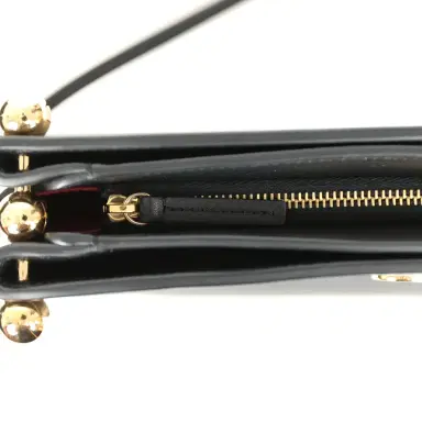 Chanel Chanel "Chic Studs" Clutch Bag Black Lambskin Gold Hardware | Thumbnail 9 Chanel Chanel "Chic Studs" Clutch Bag Black Lambskin Gold Hardware | Thumbnail 9