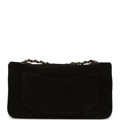 Chanel Chanel Maxi "Souplissimo" Small Flap Bag Black Suede Gold Hardware | Thumbnail 4 Chanel Chanel Maxi "Souplissimo" Small Flap Bag Black Suede Gold Hardware | Thumbnail 4