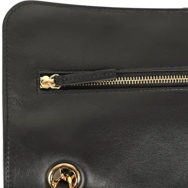 Chanel Chanel Maxi "Souplissimo" Small Flap Bag Black Suede Gold Hardware | Thumbnail 8 Chanel Chanel Maxi "Souplissimo" Small Flap Bag Black Suede Gold Hardware | Thumbnail 8