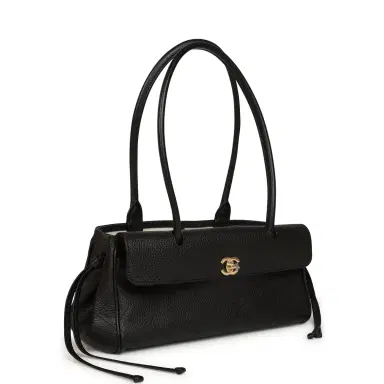 Chanel Chanel Small "Urban Essential" East West Shopping Tote Black Caviar Gold Hardware | Thumbnail 2 Chanel Chanel Small "Urban Essential" East West Shopping Tote Black Caviar Gold Hardware | Thumbnail 2