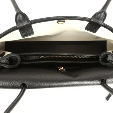 Chanel Chanel Small "Urban Essential" East West Shopping Tote Black Caviar Gold Hardware | Thumbnail 7 Chanel Chanel Small "Urban Essential" East West Shopping Tote Black Caviar Gold Hardware | Thumbnail 7