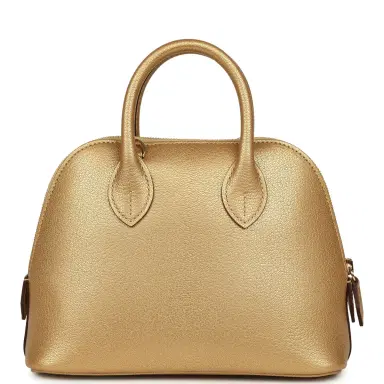 HERMÈS Hermes 1923 Bolide Mini Dore Chevre Chamkilight Permabrass Hardware | Thumbnail 4 HERMÈS Hermes 1923 Bolide Mini Dore Chevre Chamkilight Permabrass Hardware | Thumbnail 4