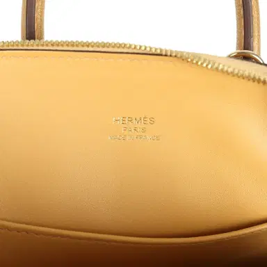 HERMÈS Hermes 1923 Bolide Mini Dore Chevre Chamkilight Permabrass Hardware | Thumbnail 8 HERMÈS Hermes 1923 Bolide Mini Dore Chevre Chamkilight Permabrass Hardware | Thumbnail 8