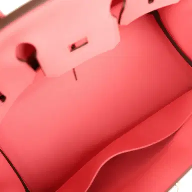 HERMÈS Hermes Birkin 25 Rose D'Ete Swift Palladium Hardware | Thumbnail 8 HERMÈS Hermes Birkin 25 Rose D'Ete Swift Palladium Hardware | Thumbnail 8