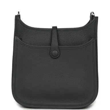 HERMÈS Hermes Evelyne 23 Gris Misty Clemence Palladium Hardware | Thumbnail 4 HERMÈS Hermes Evelyne 23 Gris Misty Clemence Palladium Hardware | Thumbnail 4