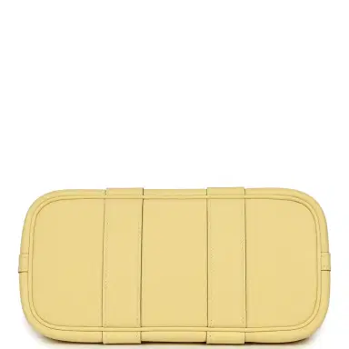 HERMÈS Hermes Garden Party Neo 23 Jaune Poussin Togo Palladium Hardware | Thumbnail 6 HERMÈS Hermes Garden Party Neo 23 Jaune Poussin Togo Palladium Hardware | Thumbnail 6