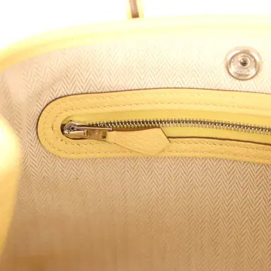 HERMÈS Hermes Garden Party Neo 23 Jaune Poussin Togo Palladium Hardware | Thumbnail 8 HERMÈS Hermes Garden Party Neo 23 Jaune Poussin Togo Palladium Hardware | Thumbnail 8