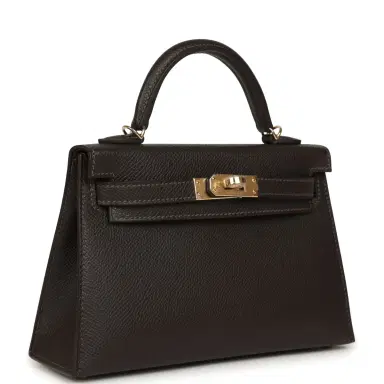 HERMÈS Hermes Kelly Sellier 20 Bai-Brun Epsom Permabrass Hardware | Thumbnail 2 HERMÈS Hermes Kelly Sellier 20 Bai-Brun Epsom Permabrass Hardware | Thumbnail 2