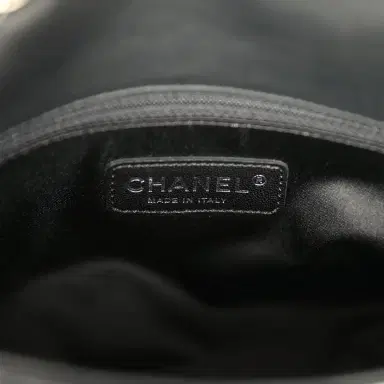 Chanel Pre-owned Chanel Medium Striped Reissue Flap Bag Black, Silver Sequin and Patent Silver Hardware | Thumbnail 9 Chanel Pre-owned Chanel Medium Striped Reissue Flap Bag Black, Silver Sequin and Patent Silver Hardware | Thumbnail 9