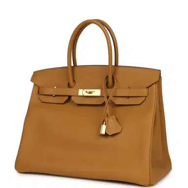 HERMÈS Pre-owned Hermes Birkin 35 Sesame Epsom Gold Hardware | Thumbnail 5 HERMÈS Pre-owned Hermes Birkin 35 Sesame Epsom Gold Hardware | Thumbnail 5