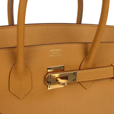 HERMÈS Pre-owned Hermes Birkin 35 Sesame Epsom Gold Hardware | Thumbnail 7 HERMÈS Pre-owned Hermes Birkin 35 Sesame Epsom Gold Hardware | Thumbnail 7