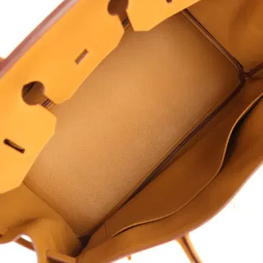 HERMÈS Pre-owned Hermes Birkin 35 Sesame Epsom Gold Hardware | Thumbnail 8 HERMÈS Pre-owned Hermes Birkin 35 Sesame Epsom Gold Hardware | Thumbnail 8