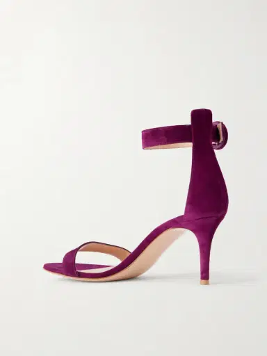 Gianvito Rossi Portofino 70 Suede Sandals | Thumbnail 3 Gianvito Rossi Portofino 70 Suede Sandals | Thumbnail 3