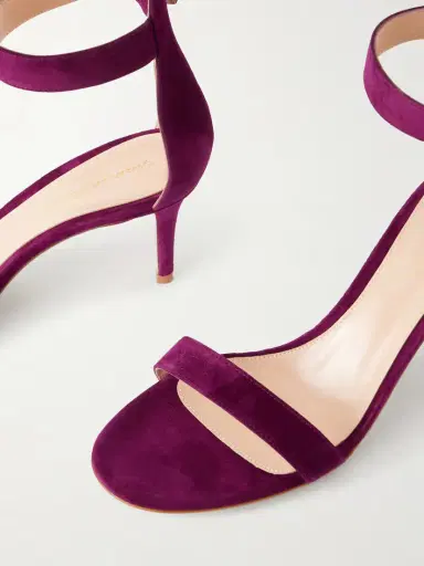 Gianvito Rossi Portofino 70 Suede Sandals | Thumbnail 5 Gianvito Rossi Portofino 70 Suede Sandals | Thumbnail 5