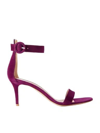 Gianvito Rossi Portofino 70 Suede Sandals | Thumbnail 1 Gianvito Rossi Portofino 70 Suede Sandals | Thumbnail 1