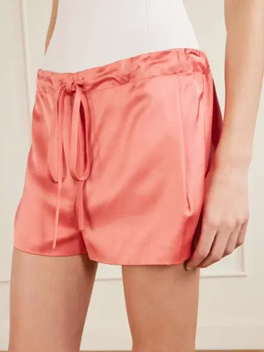 Khaite Robbie Satin-twill Shorts | Thumbnail 5 Khaite Robbie Satin-twill Shorts | Thumbnail 5