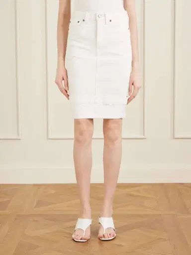 Khaite Kendra Denim Midi Skirt | Thumbnail 3 Khaite Kendra Denim Midi Skirt | Thumbnail 3