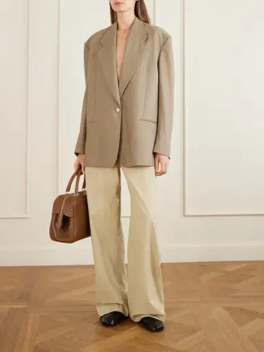 Calvin Klein Collection Gemma Cotton Straight-leg Pants | Thumbnail 2 Calvin Klein Collection Gemma Cotton Straight-leg Pants | Thumbnail 2