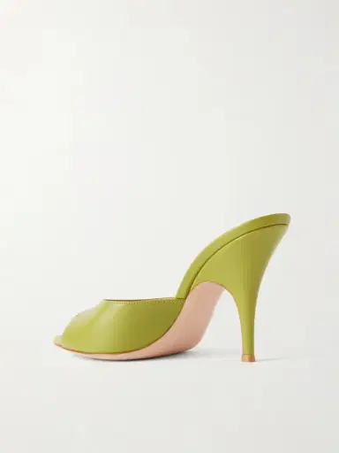 Gianvito Rossi Sofia 95 Leather Mules | Thumbnail 3 Gianvito Rossi Sofia 95 Leather Mules | Thumbnail 3