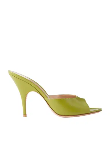Gianvito Rossi Sofia 95 Leather Mules | Thumbnail 1 Gianvito Rossi Sofia 95 Leather Mules | Thumbnail 1